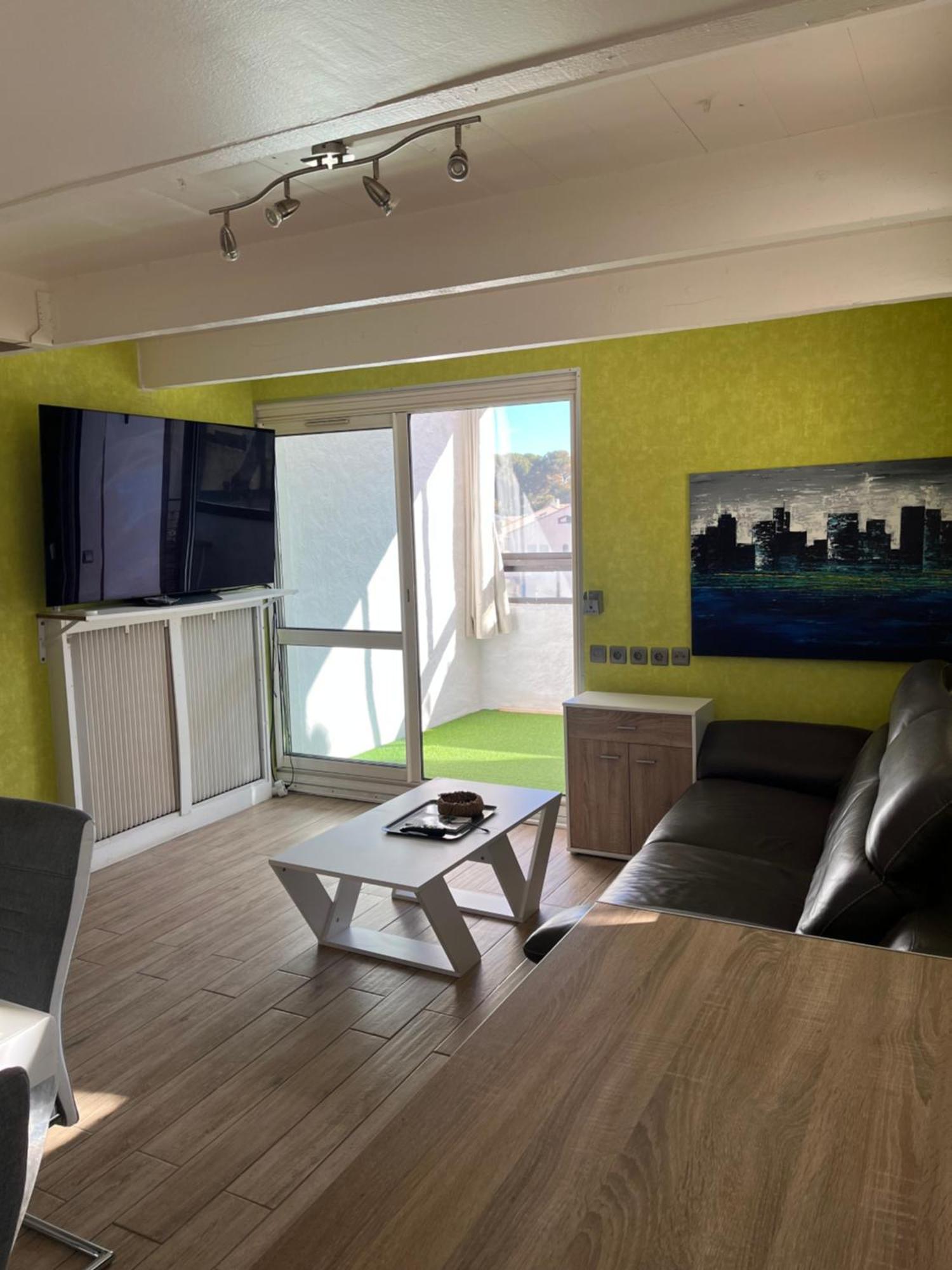 Le Bruit Des Vagues En Dormant Apartment Sausset-les-Pins Exterior photo