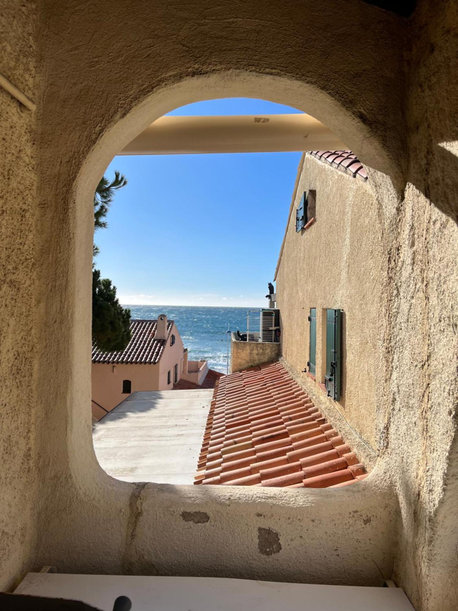 Le Bruit Des Vagues En Dormant Apartment Sausset-les-Pins Exterior photo